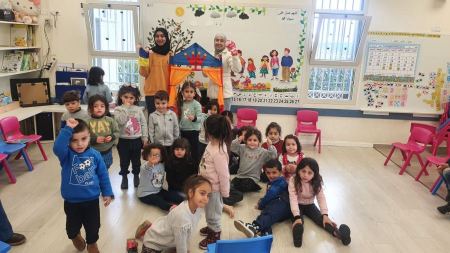 اختتام جولة عروض مسرح الدمى في برطعة